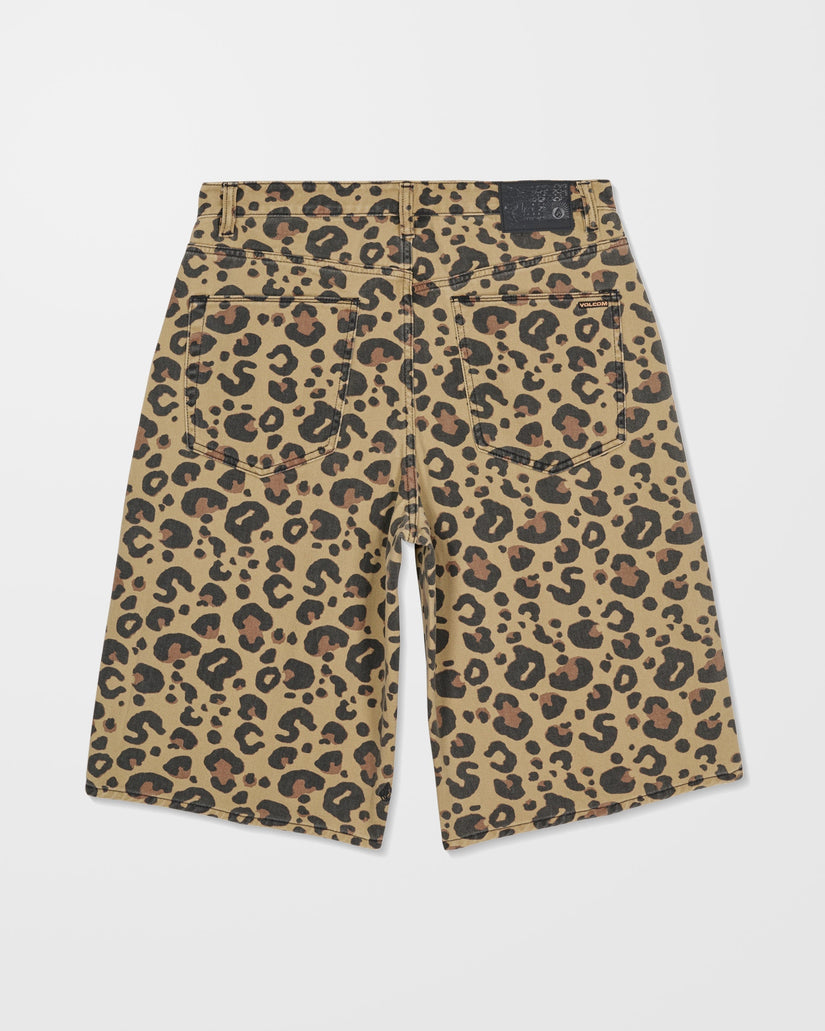 Pantalón corto vaquero Chillow 24" - Cheetah