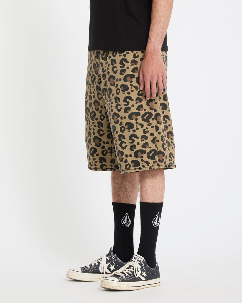 Pantalón corto vaquero Chillow 24" - Cheetah