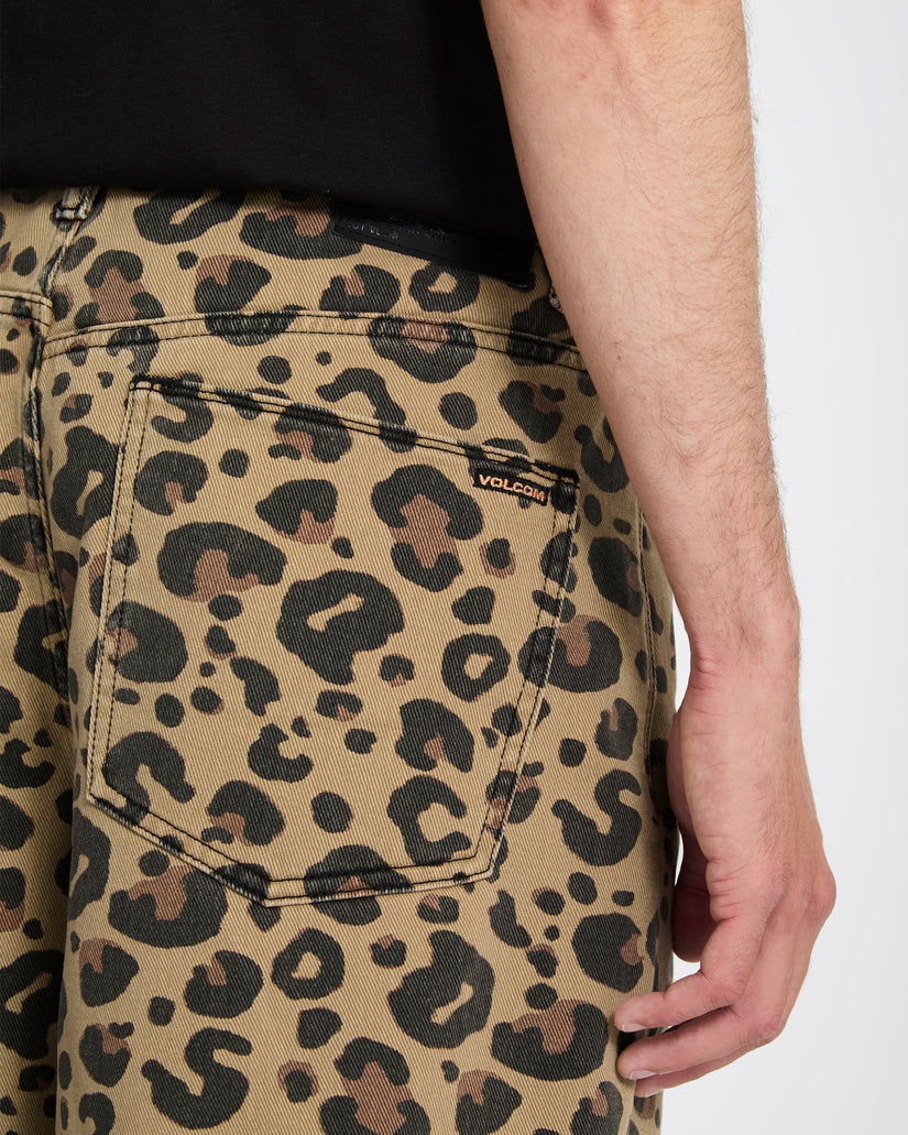 Pantalón corto vaquero Chillow 24" - Cheetah