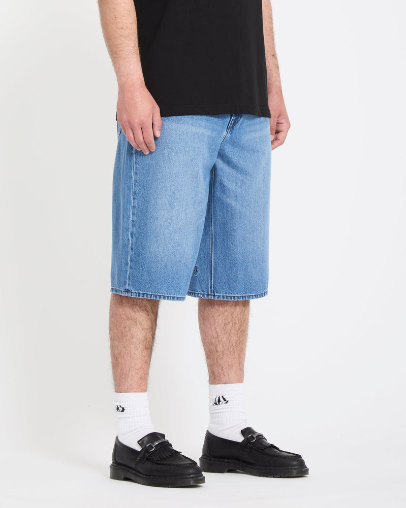 Pantalón corto vaquero Chillow 24" - Dirty Cowboy Blues