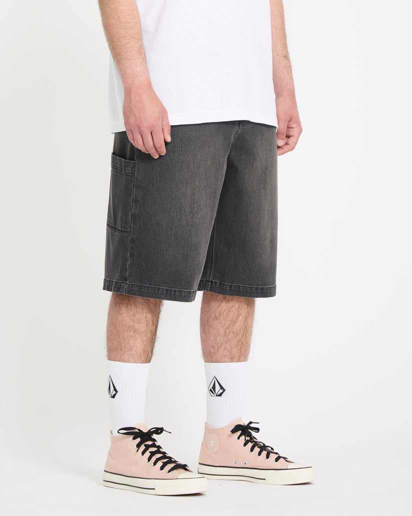 Pantalón corto vaquero Kraftsman II 24" - Black Grey