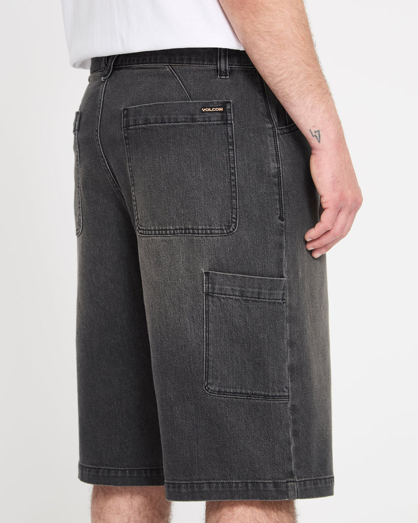 Pantalón corto vaquero Kraftsman II 24" - Black Grey