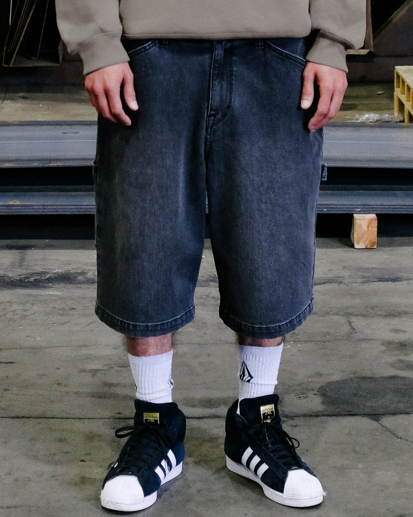 Pantalón corto vaquero Kraftsman II 24" - Black Grey