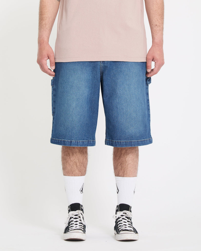 Pantalón corto vaquero Kraftsman II 24" - Park Blue