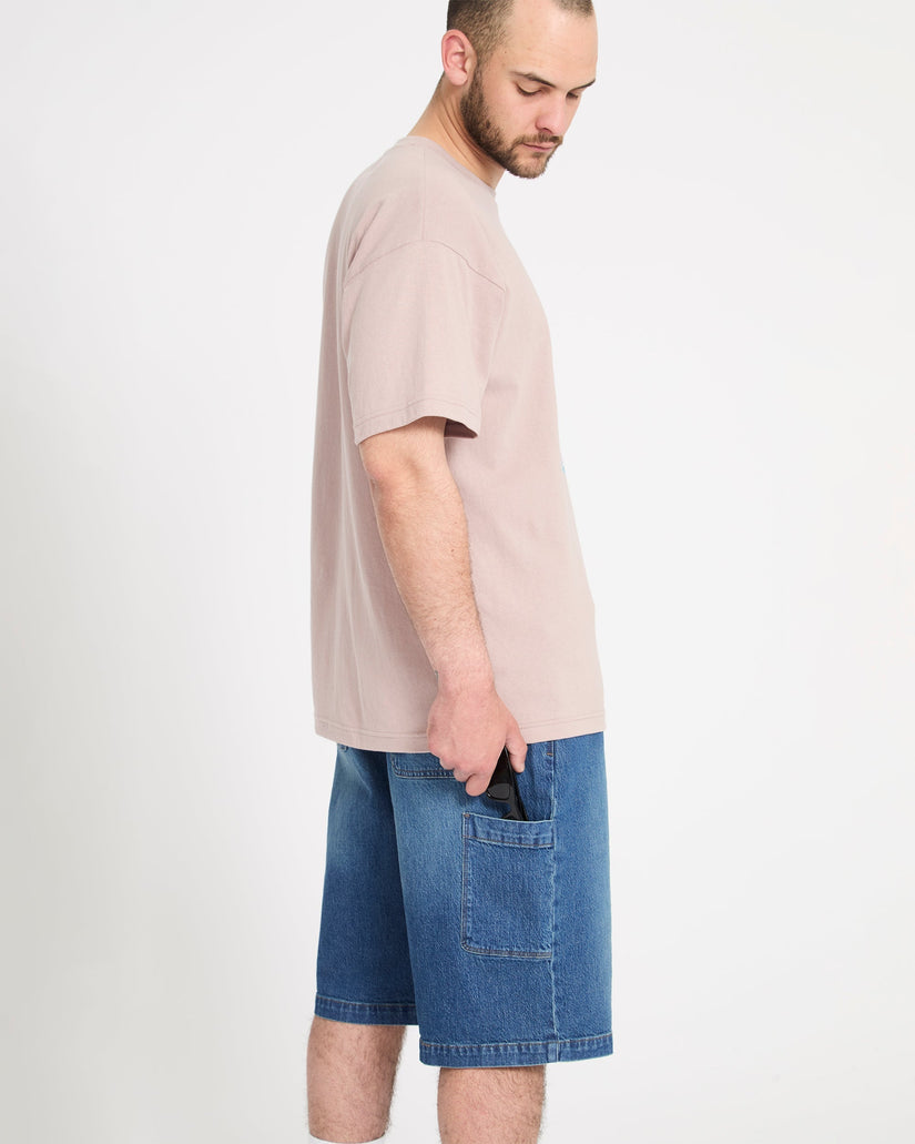 Pantalón corto vaquero Kraftsman II 24" - Park Blue