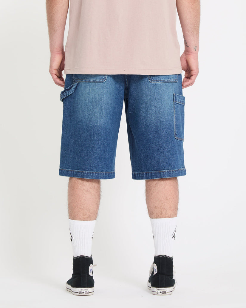 Pantalón corto vaquero Kraftsman II 24" - Park Blue