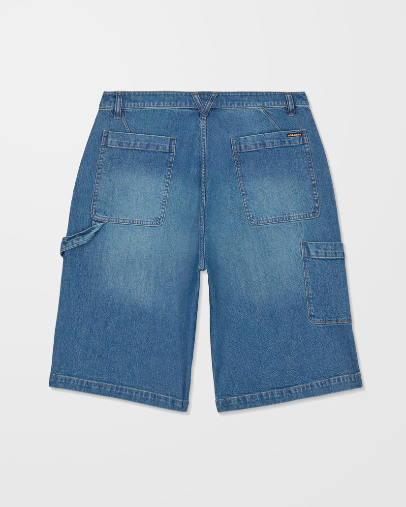 Pantalón corto vaquero Kraftsman II 24" - Park Blue