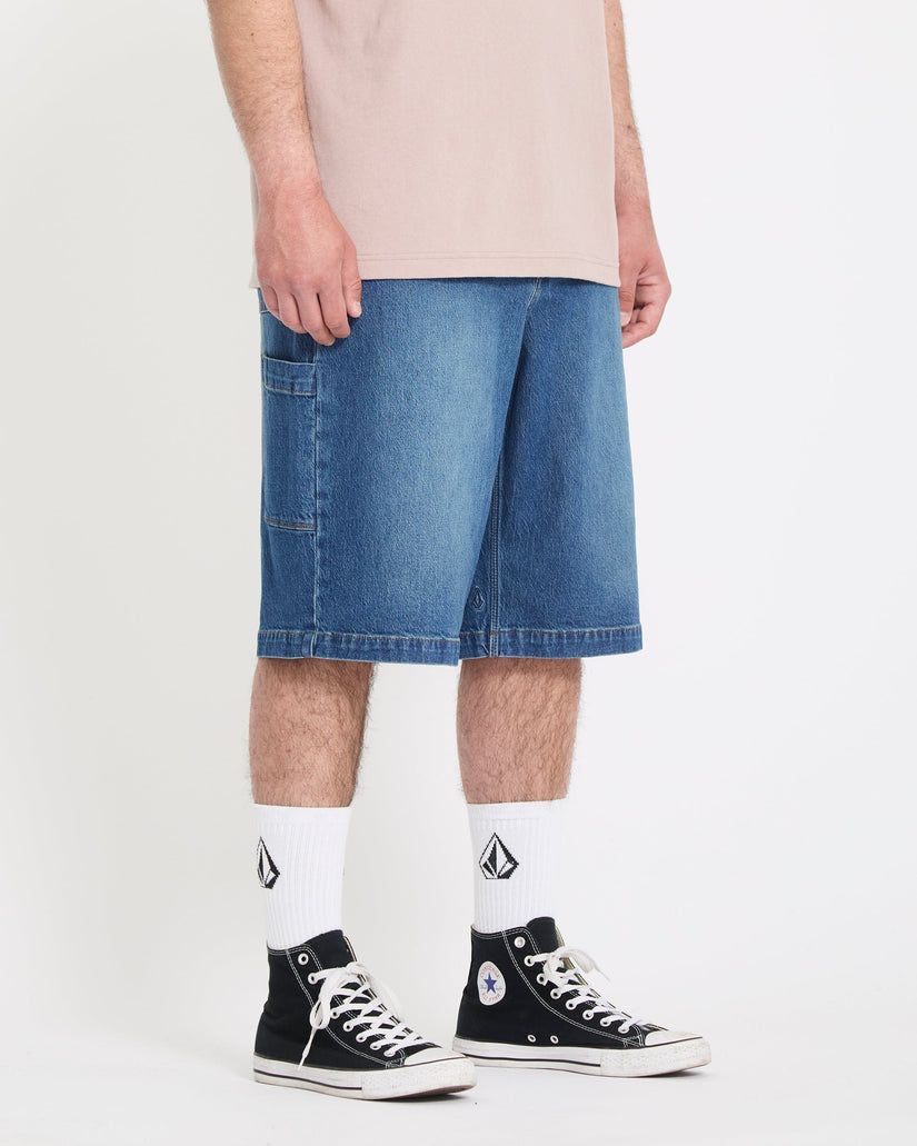 Pantalón corto vaquero Kraftsman II 24" - Park Blue