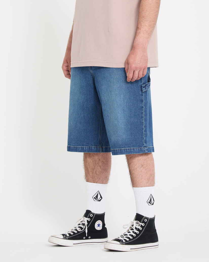 Pantalón corto vaquero Kraftsman II 24" - Park Blue