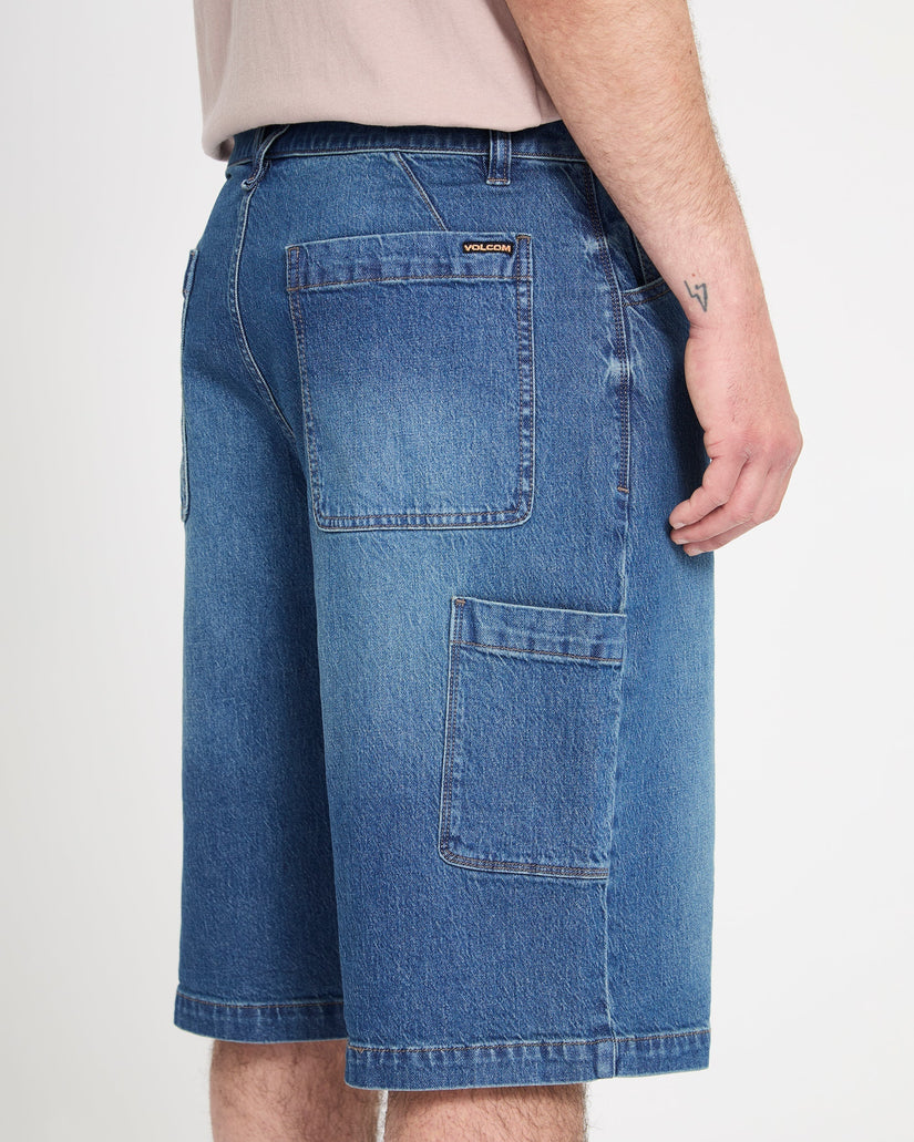 Pantalón corto vaquero Kraftsman II 24" - Park Blue