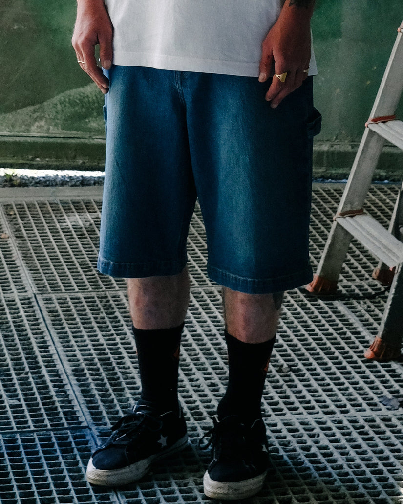 Pantalón corto vaquero Kraftsman II 24" - Park Blue
