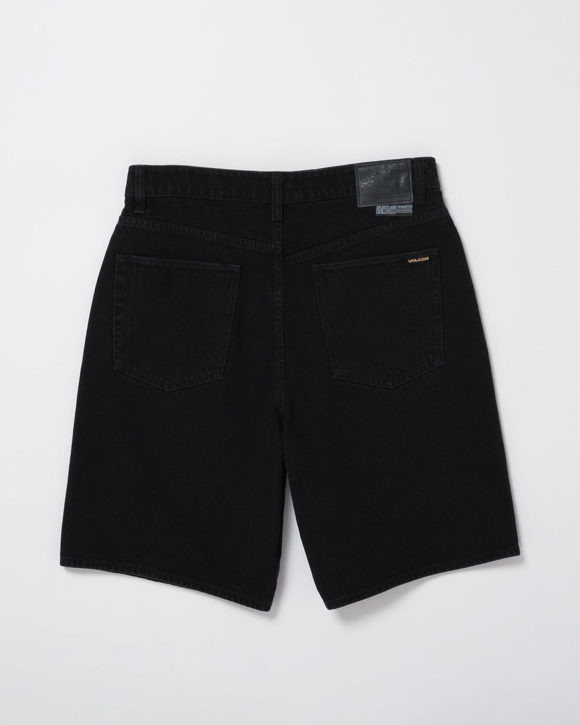 Pantalón corto vaquero Billow 22" - Black