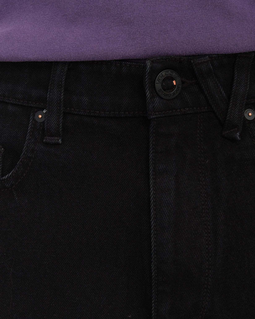 Pantalón corto vaquero Billow 22" - Black