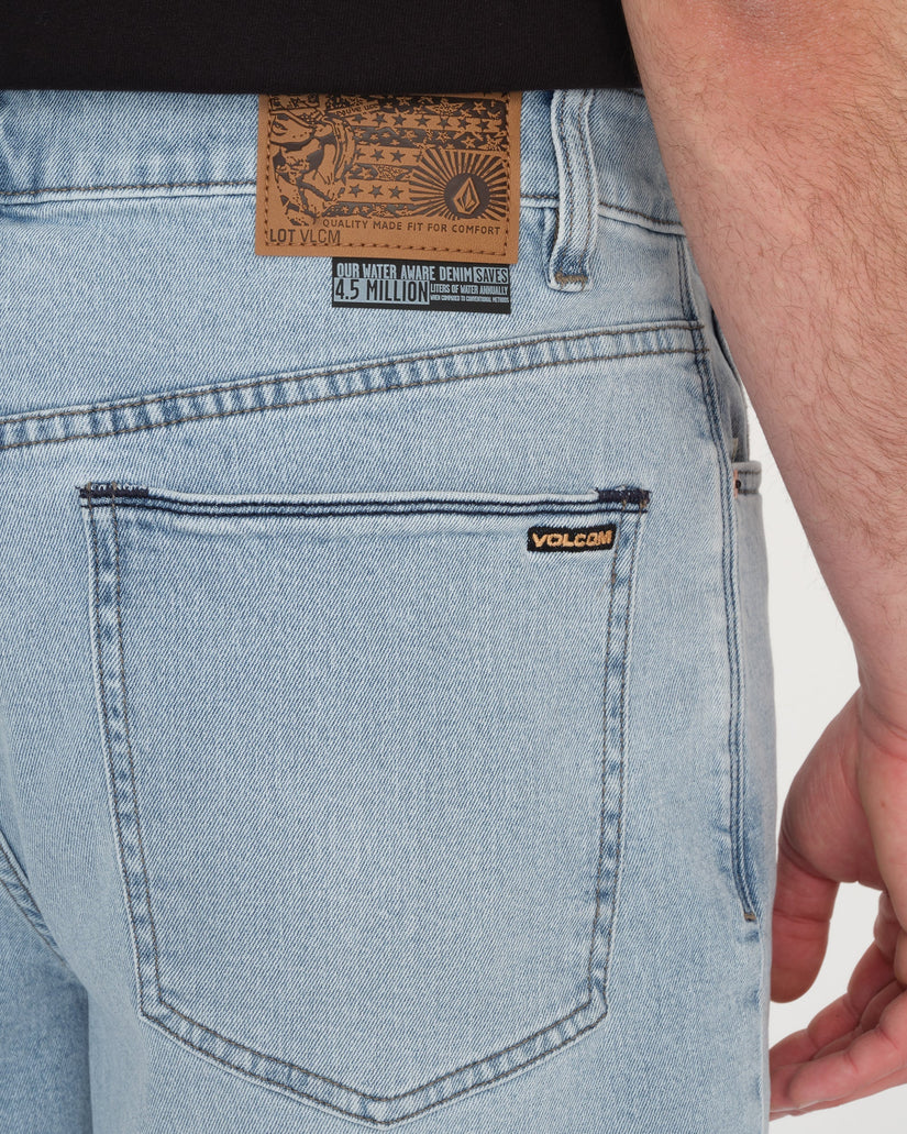 Pantalón corto vaquero Billow 22" - Desert Dirt Indigo