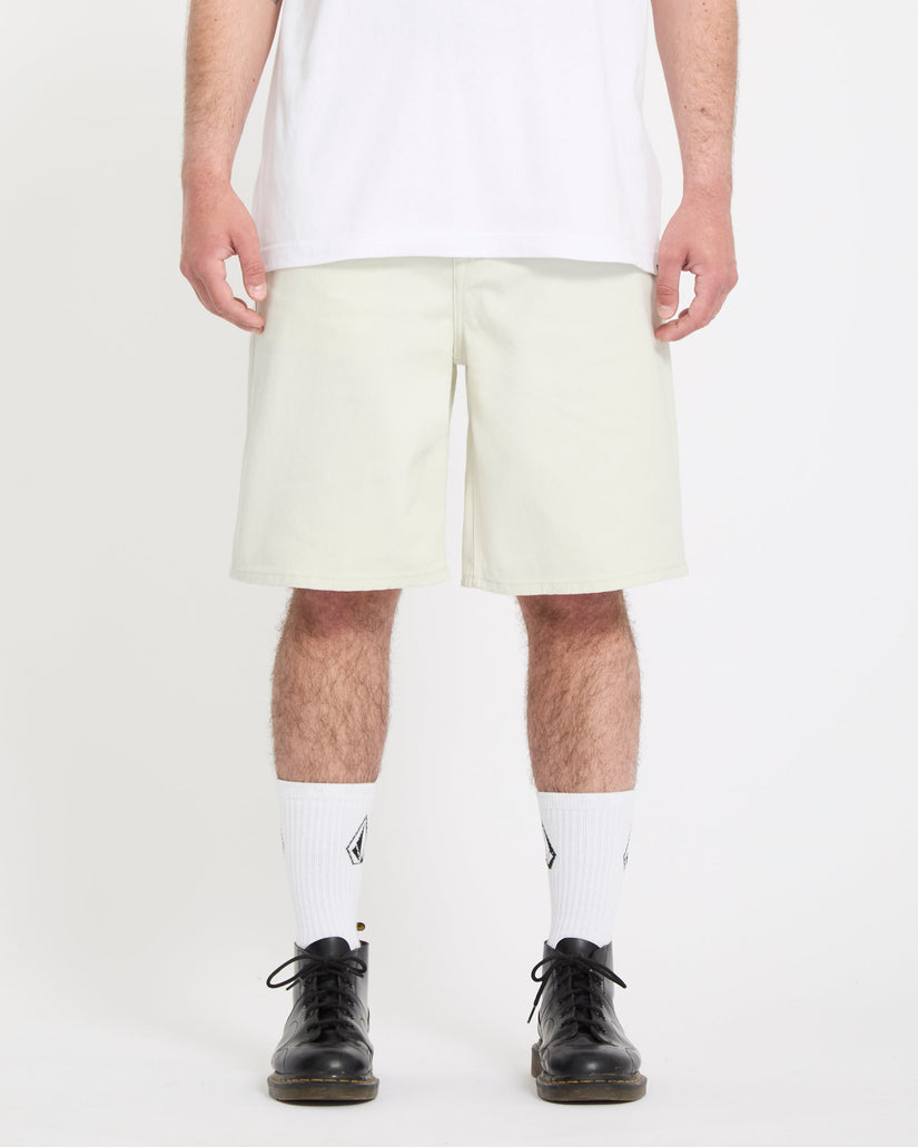 Pantalón corto vaquero Billow 22" - Dirty White