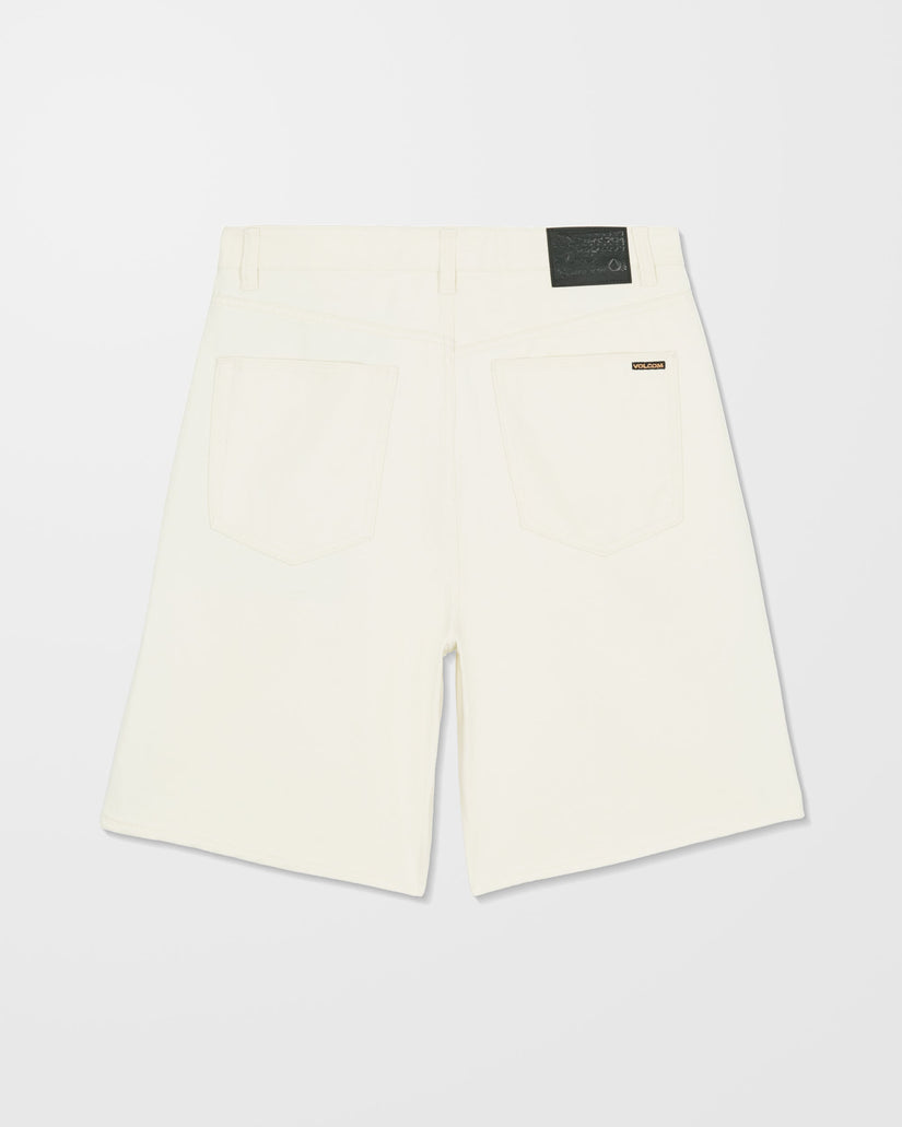 Pantalón corto vaquero Billow 22" - Dirty White