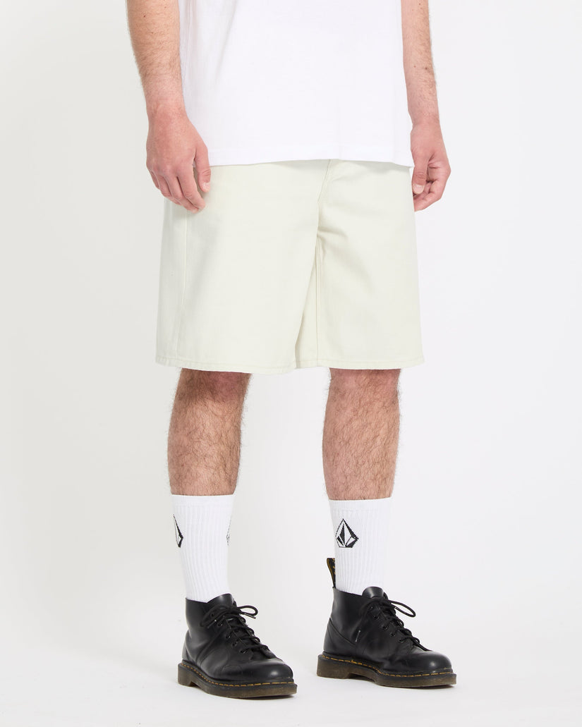 Pantalón corto vaquero Billow 22" - Dirty White