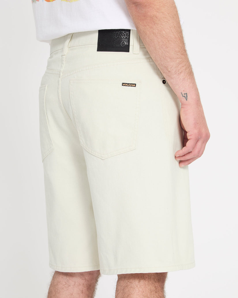 Pantalón corto vaquero Billow 22" - Dirty White