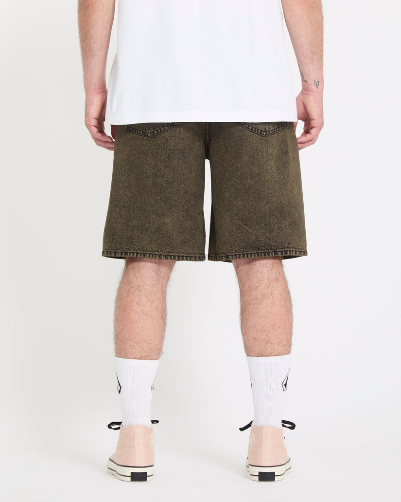 Pantalón corto vaquero Billow 22" - Sage Leaf
