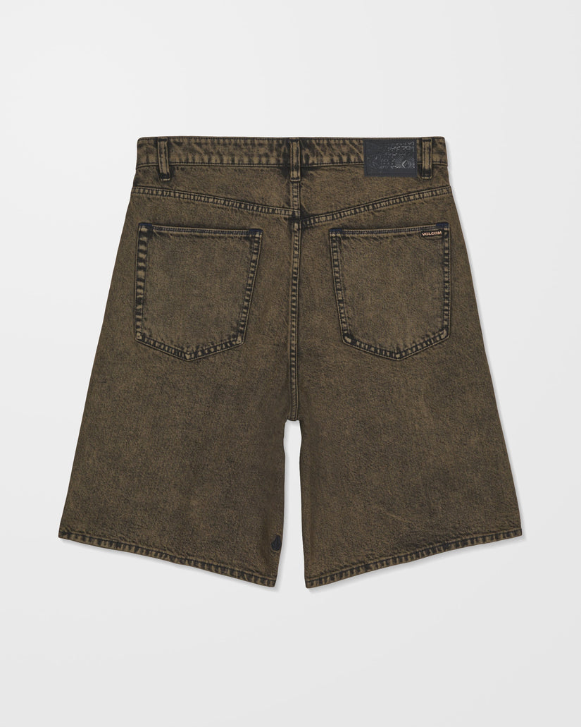 Pantalón corto vaquero Billow 22" - Sage Leaf