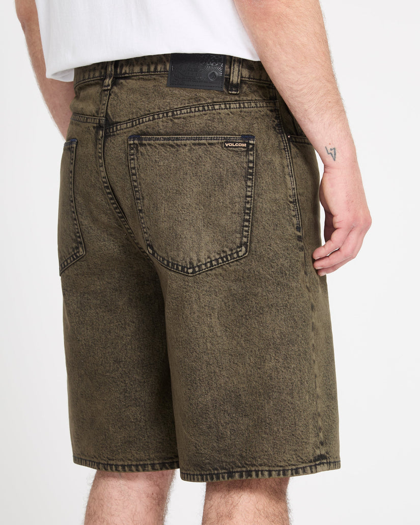 Pantalón corto vaquero Billow 22" - Sage Leaf