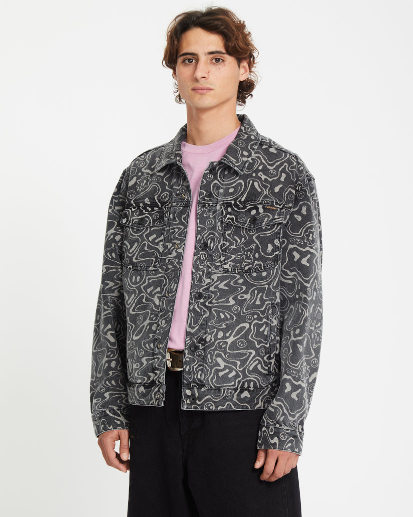 Chaqueta vaquera Filip Rygalski - BLACK PRINT