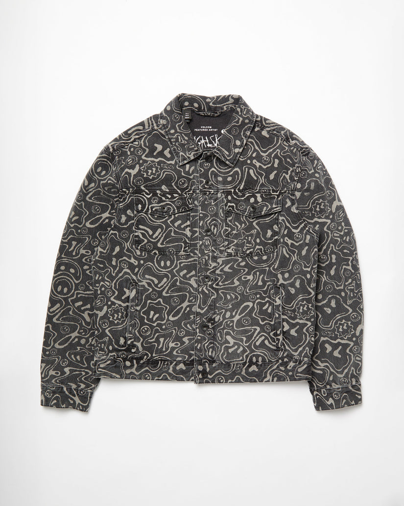 Chaqueta vaquera Filip Rygalski - BLACK PRINT