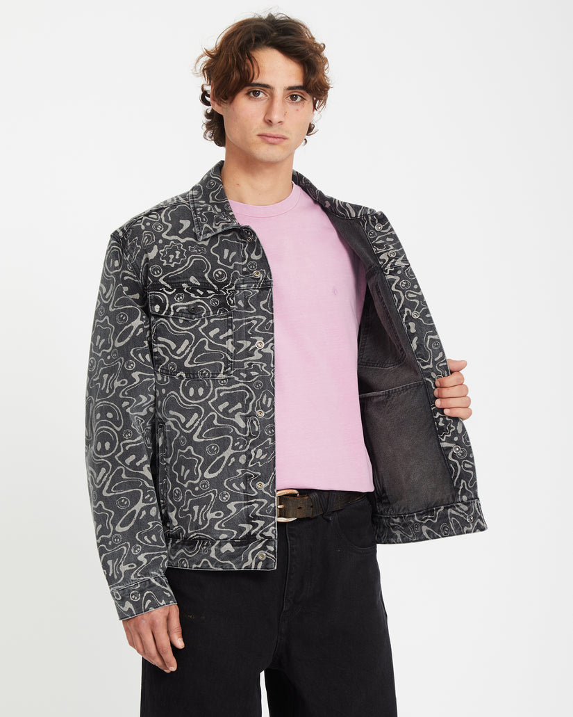 Chaqueta vaquera Filip Rygalski - BLACK PRINT
