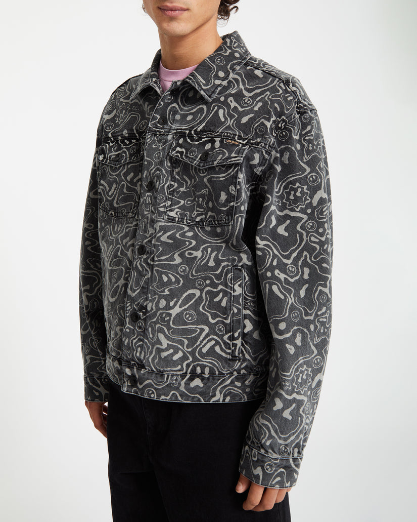 Chaqueta vaquera Filip Rygalski - BLACK PRINT