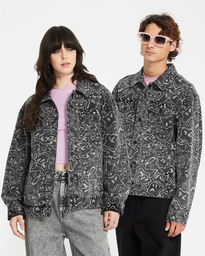 Chaqueta vaquera Filip Rygalski - BLACK PRINT