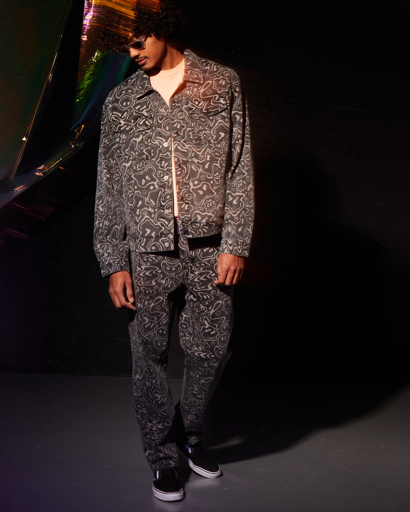 Chaqueta vaquera Filip Rygalski - BLACK PRINT