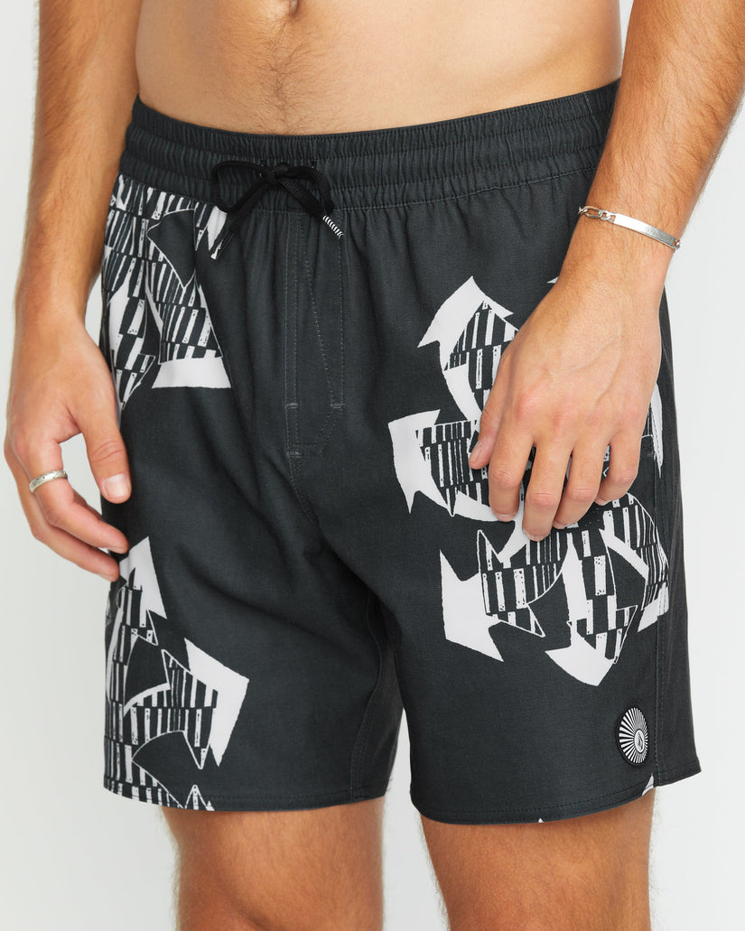 Bañador Unite Stoney Trunk 17"- BLACK