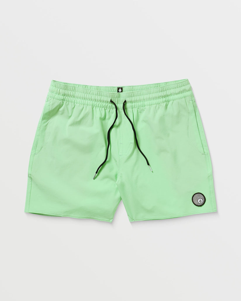 Boardshort Lido Solid Trunk 16" - Jade Cream