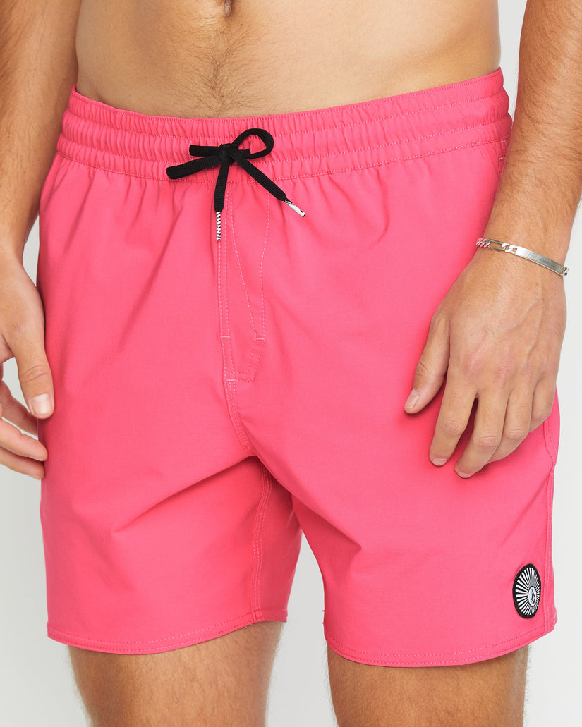 Bañador Lido Solid Trunk 16" - NEON PINK