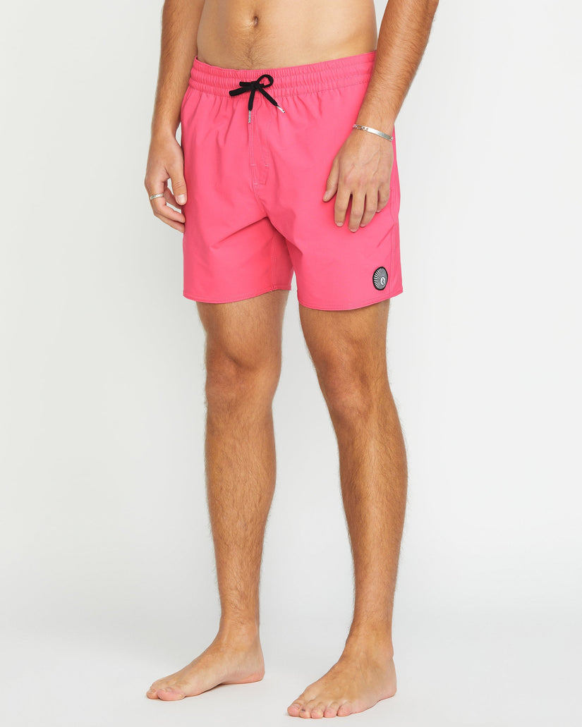 Bañador Lido Solid Trunk 16" - NEON PINK