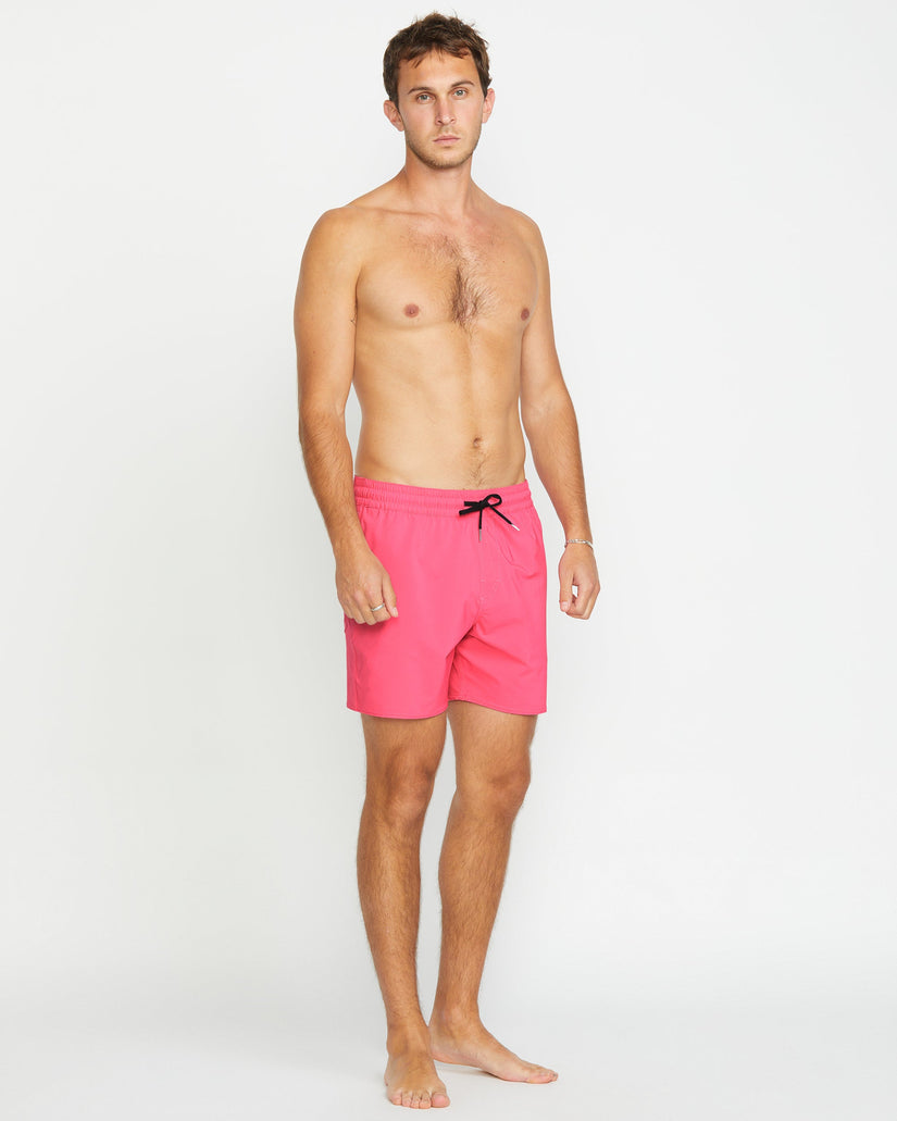 Bañador Lido Solid Trunk 16" - NEON PINK