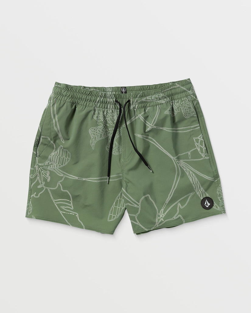 Bañador Bob Lido Print Trunk 16" - LIGHT OLIVE