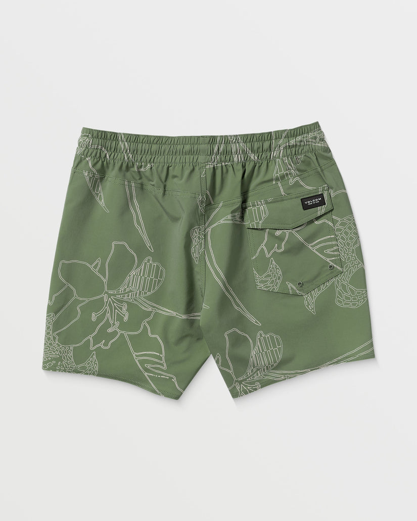 Bañador Bob Lido Print Trunk 16" - LIGHT OLIVE