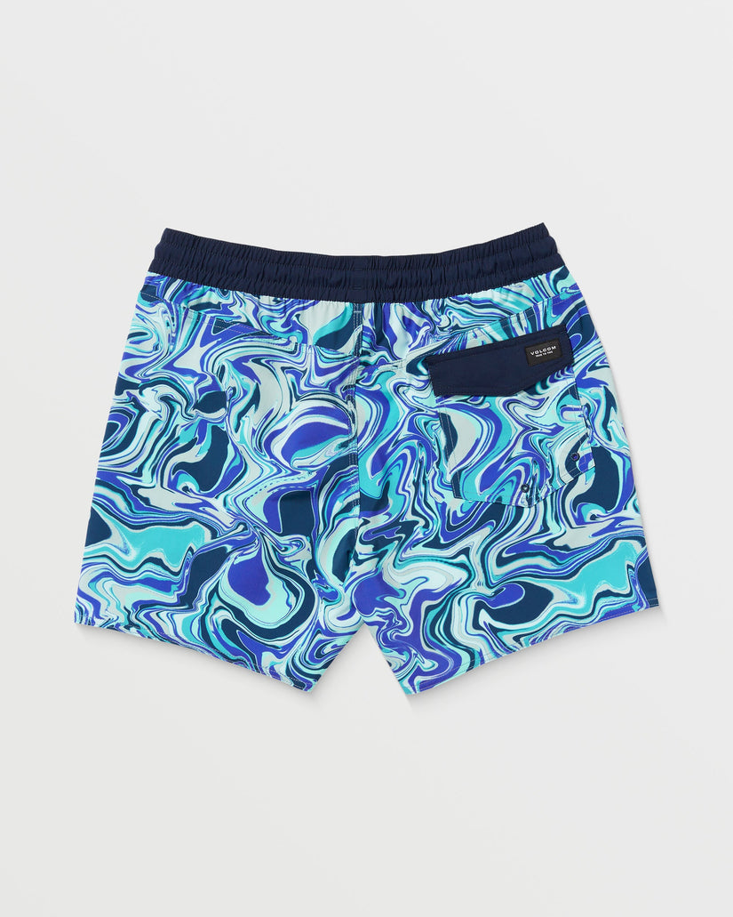 Bañador Bob Lido Print Trunk 16" - NAVY