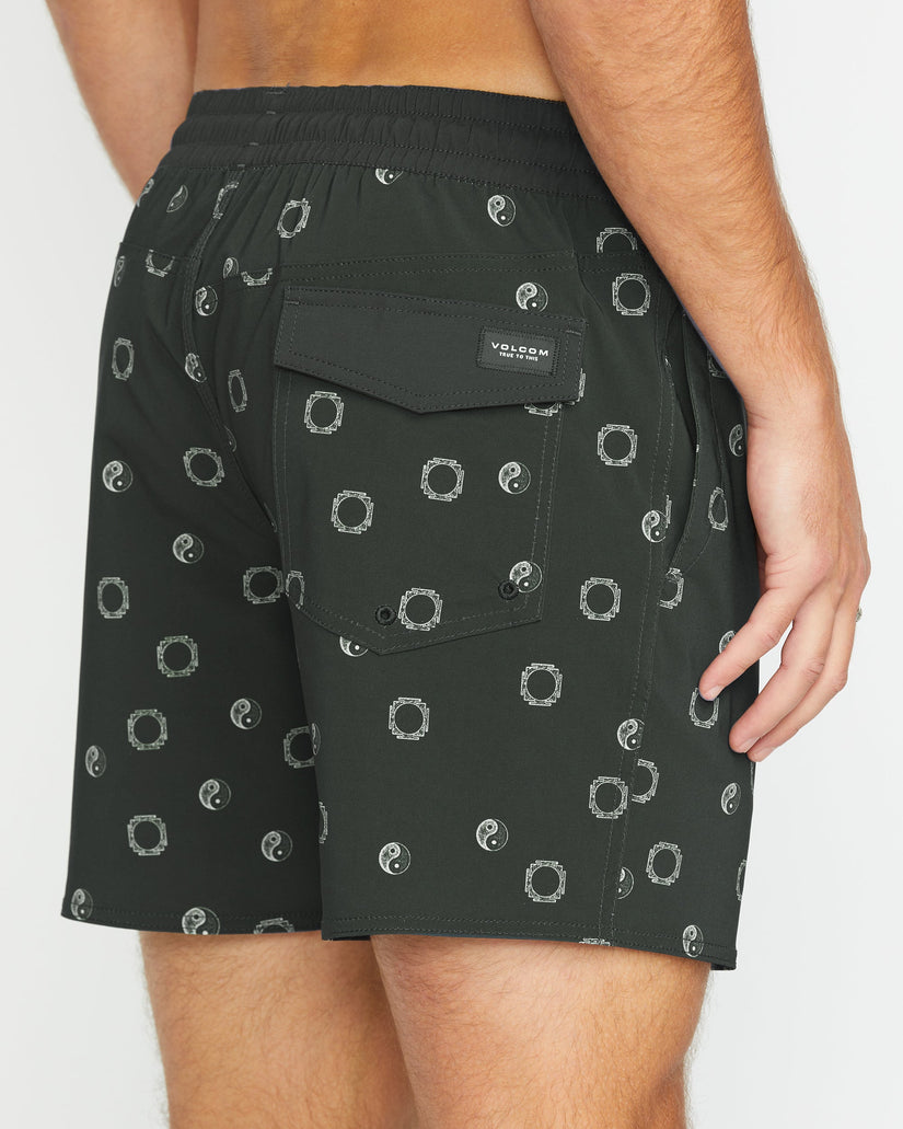 Bañador Bob Lido Print Trunk 16" - STEALTH