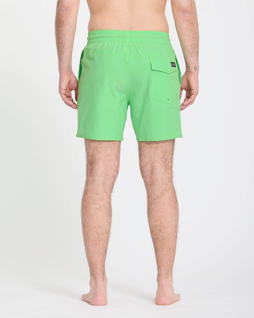 Bañador Lido Solid Trunk 16" - Island Green