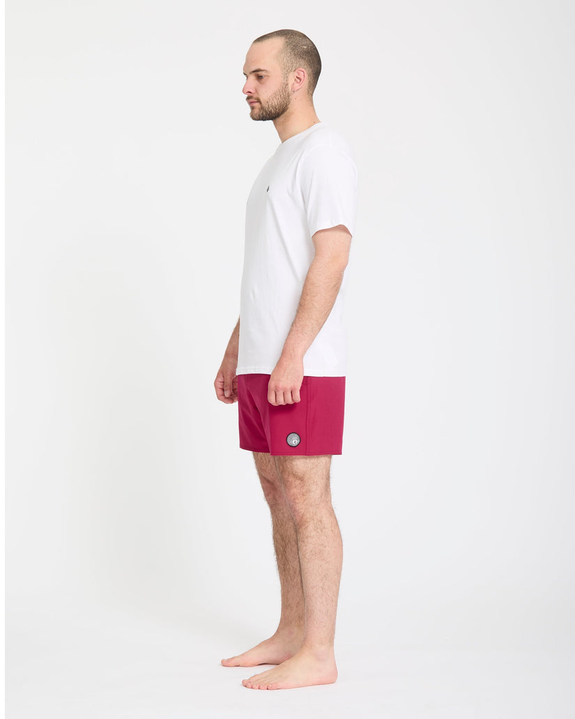 Bañador Lido Solid Trunk 16" - Sangria