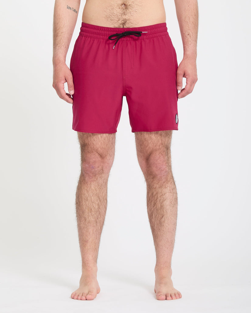 Bañador Lido Solid Trunk 16" - Sangria