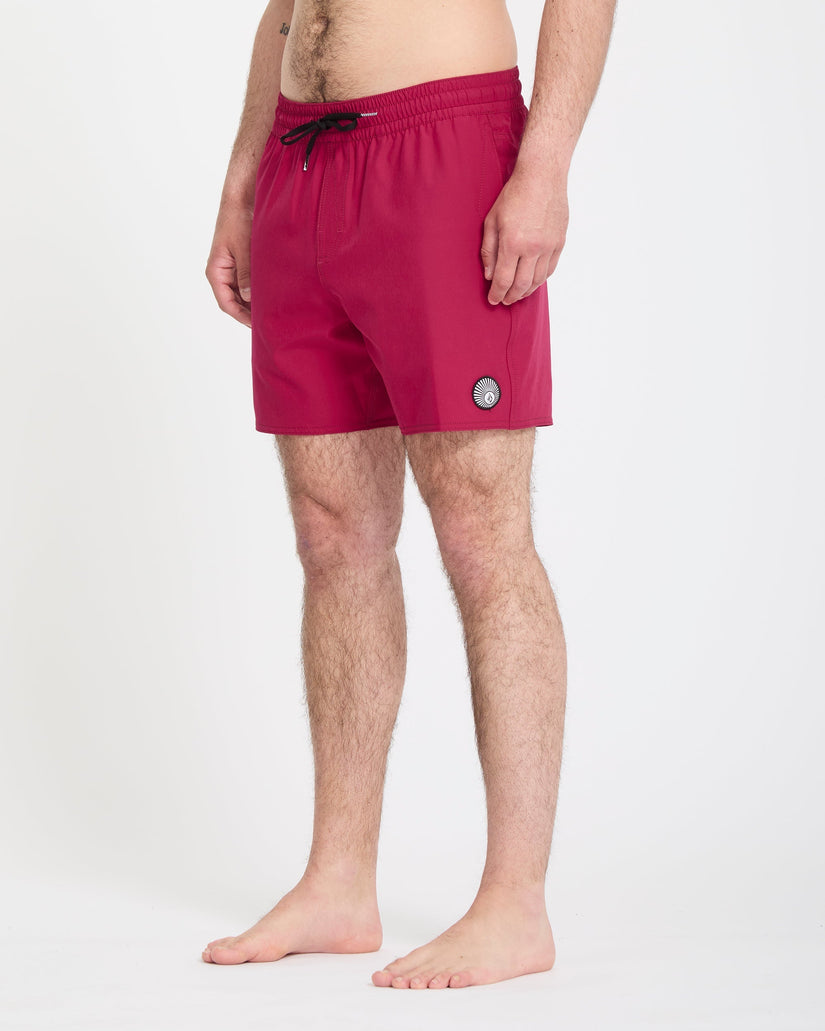Bañador Lido Solid Trunk 16" - Sangria
