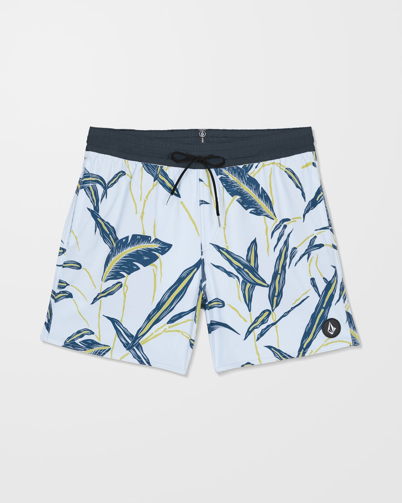 Bañador Lido Print Trunk 16" - Light Blue Acid