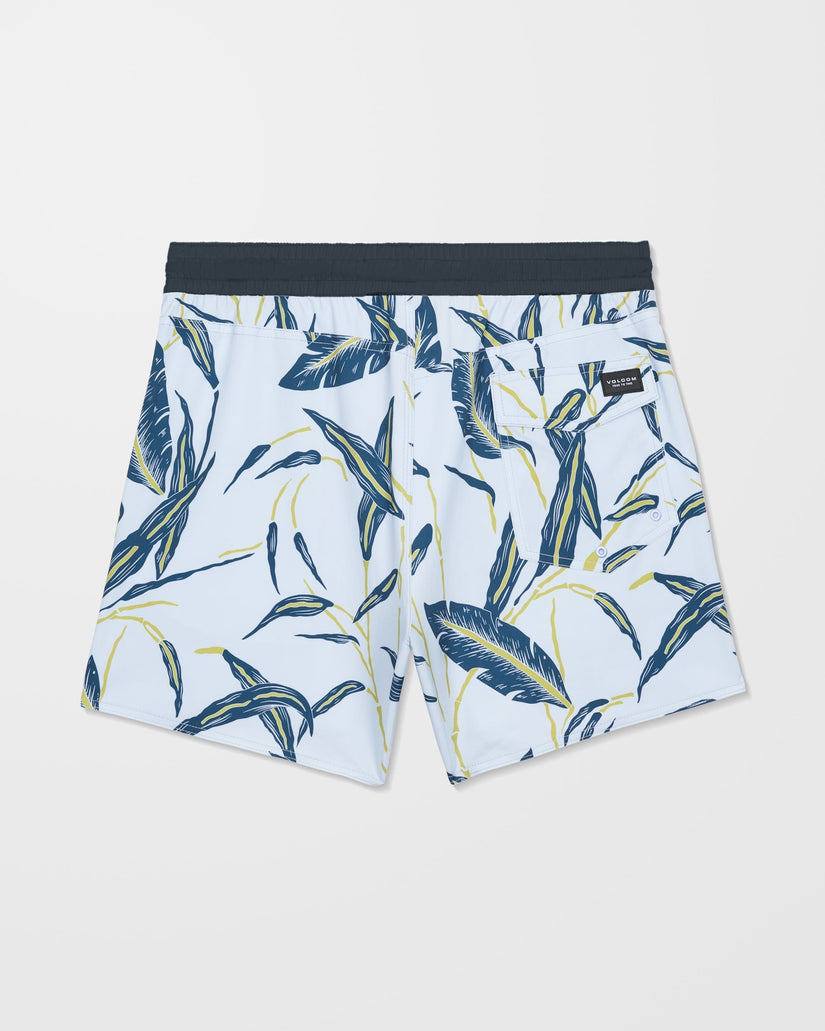 Bañador Lido Print Trunk 16" - Light Blue Acid