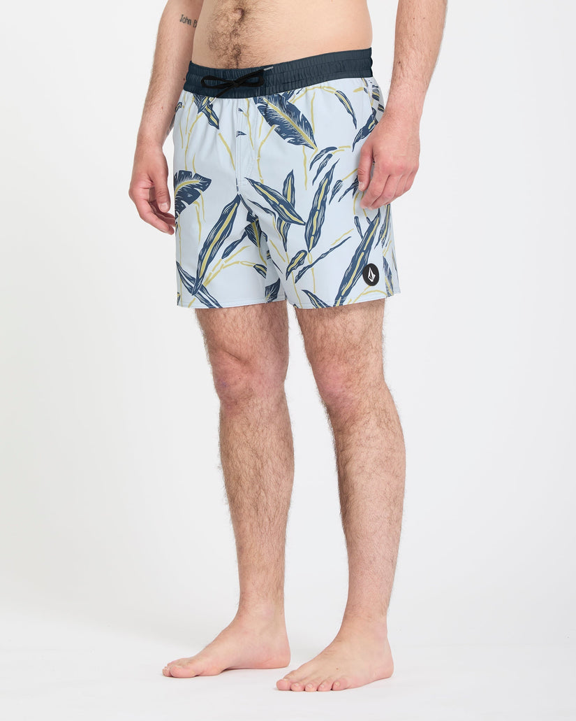 Bañador Lido Print Trunk 16" - Light Blue Acid