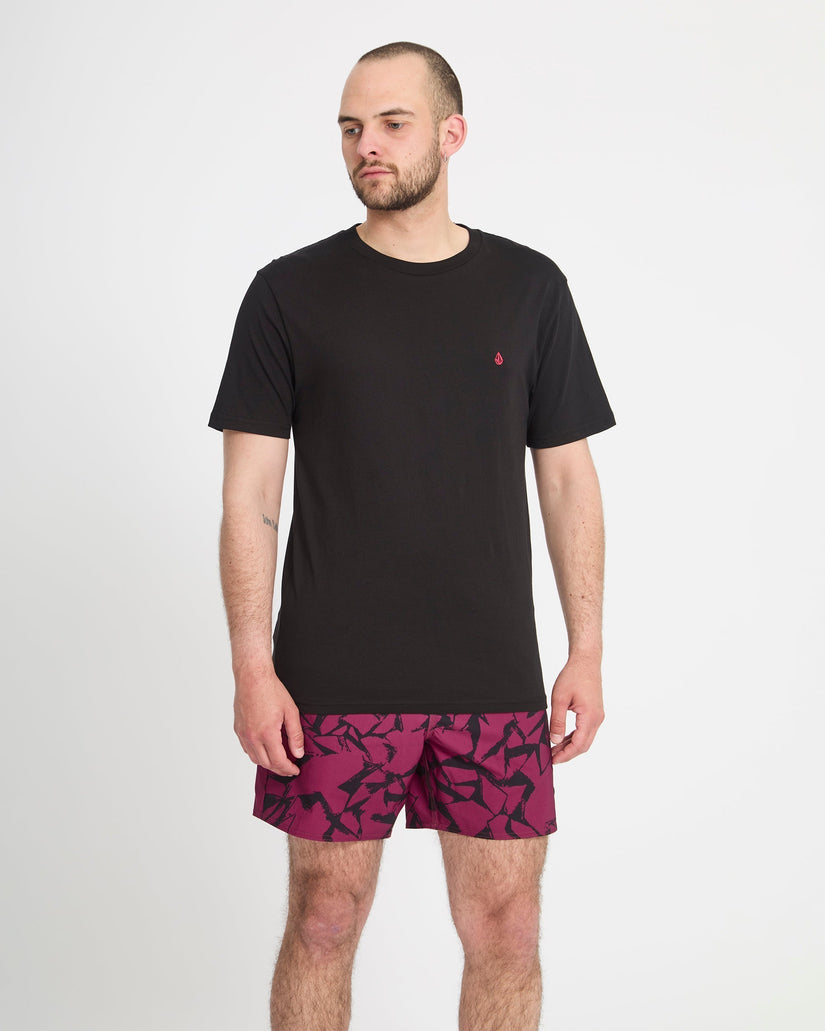 Bañador Lido Print Trunk 16" - Sangria