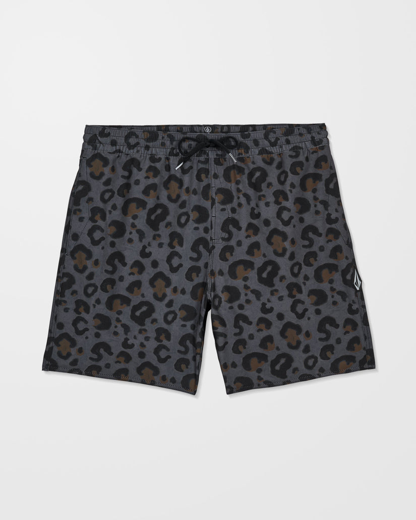 Bañador Melange Trunk 17" - Asphalt Black
