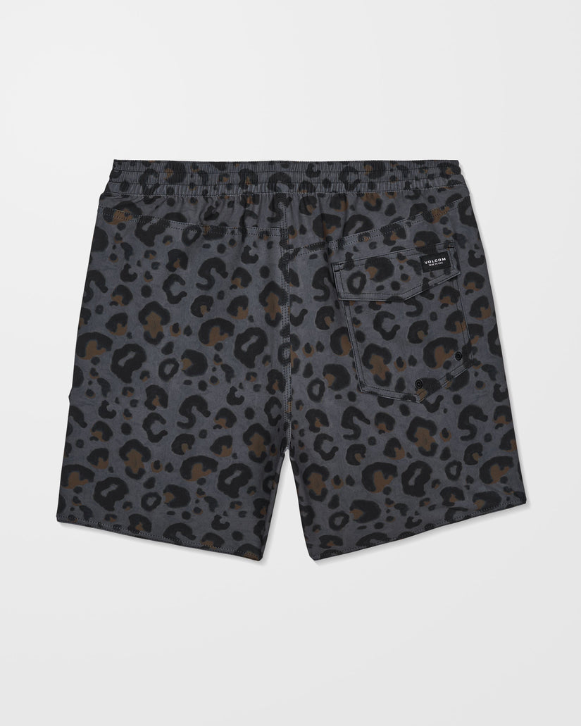 Bañador Melange Trunk 17" - Asphalt Black